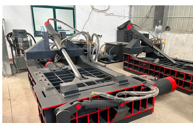 Hydraulic metal briquetting press manufactured by XINYU GROUP